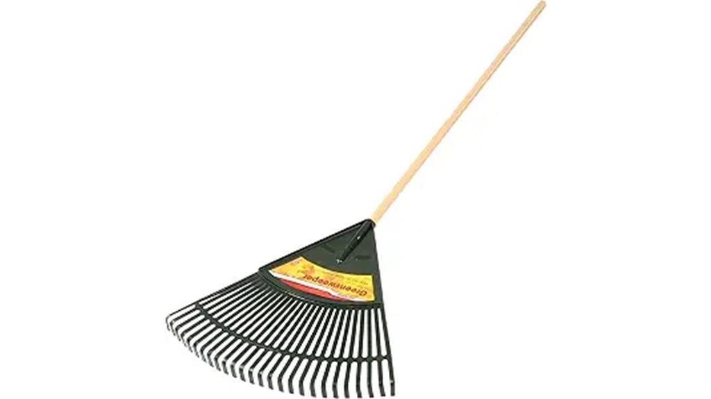24 inch poly leaf rake