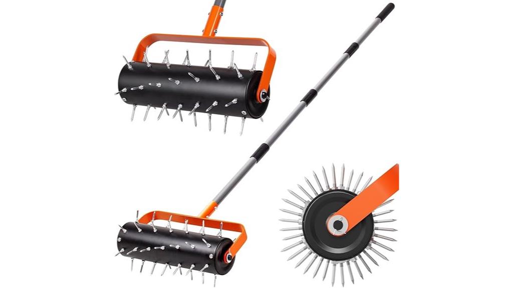 42 spike lawn aerator tool