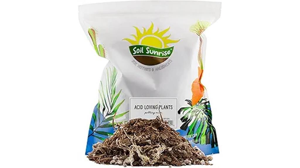 acidic plant potting soil