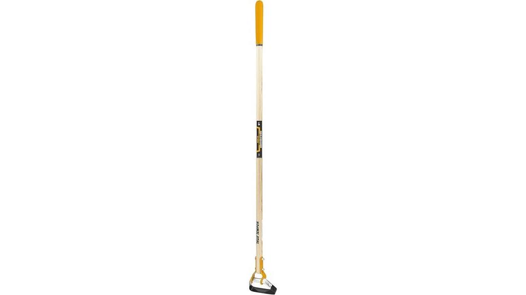 action hoe with hardwood
