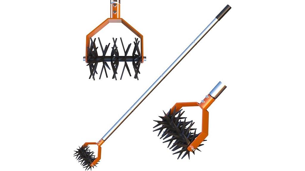 adjustable garden cultivator tool