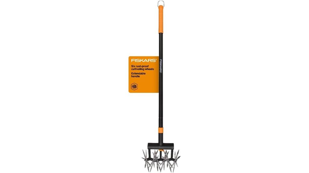 adjustable garden tiller tool
