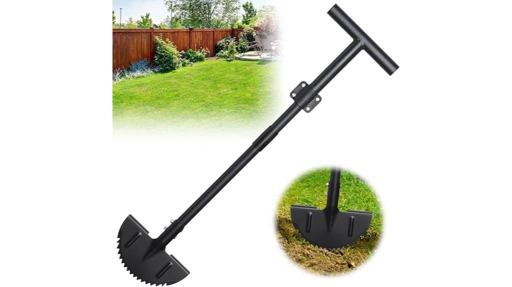 adjustable handle lawn edger
