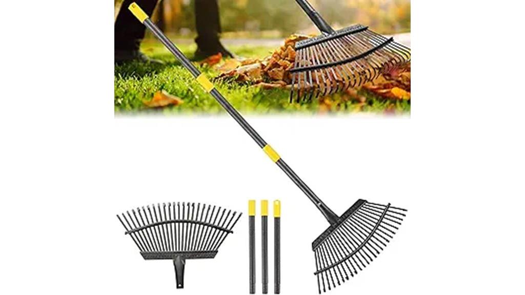 adjustable heavy duty rake