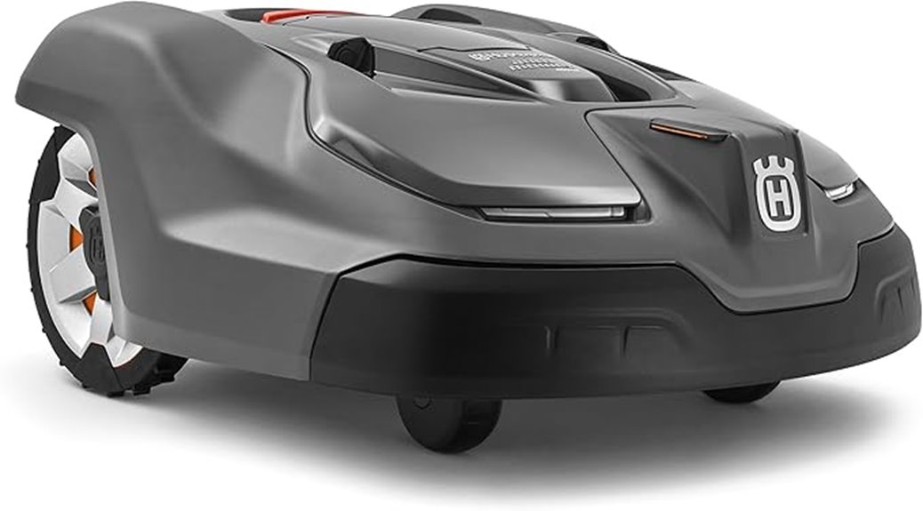 advanced robotic lawn mower