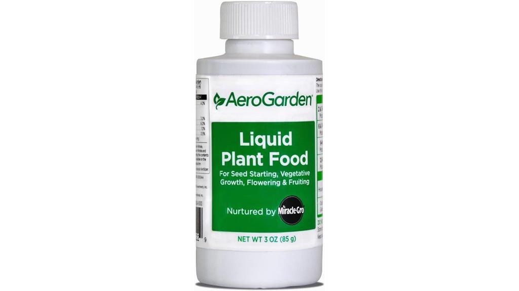 aerogarden liquid fertilizer 3oz