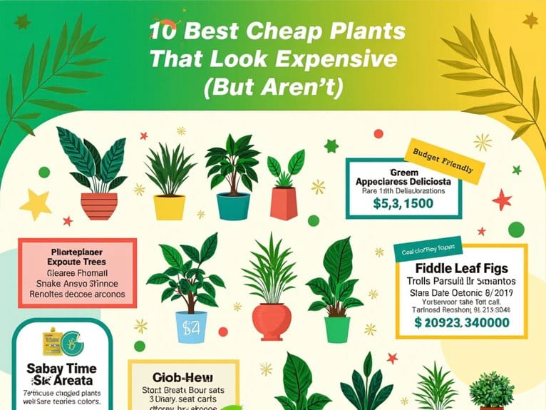 affordable plants with elegance