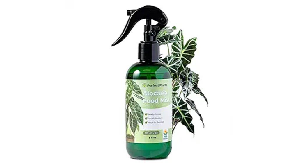 alocasia plant food spray