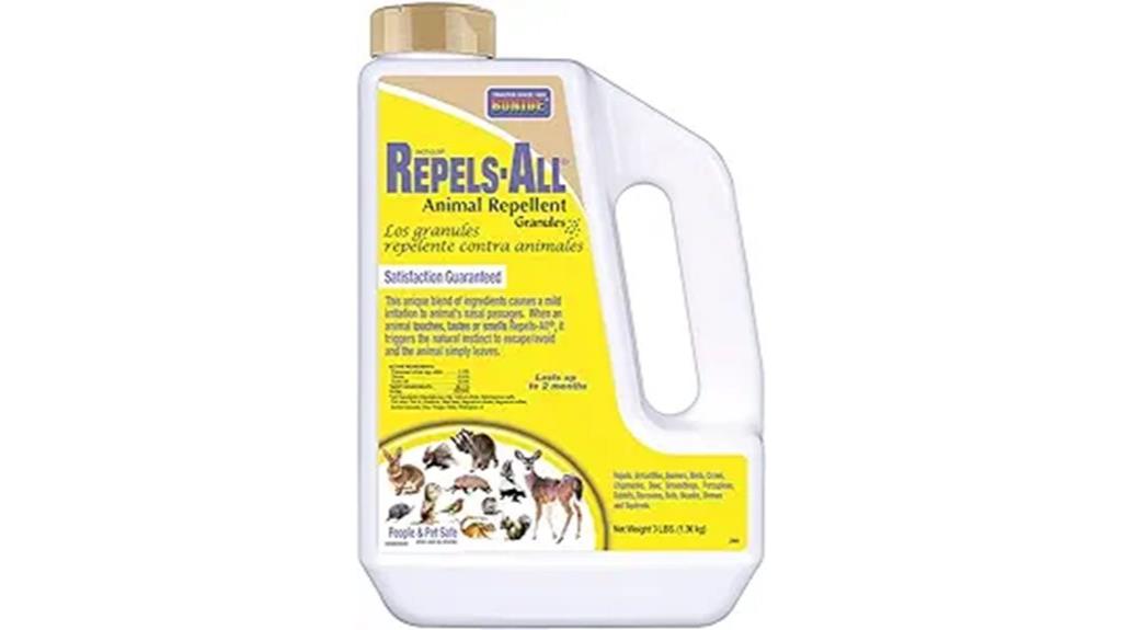animal repellent granules 3 lbs