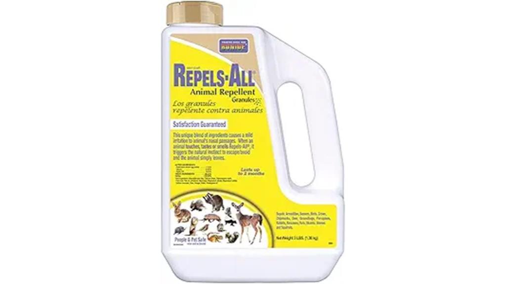 animal repellent granules available