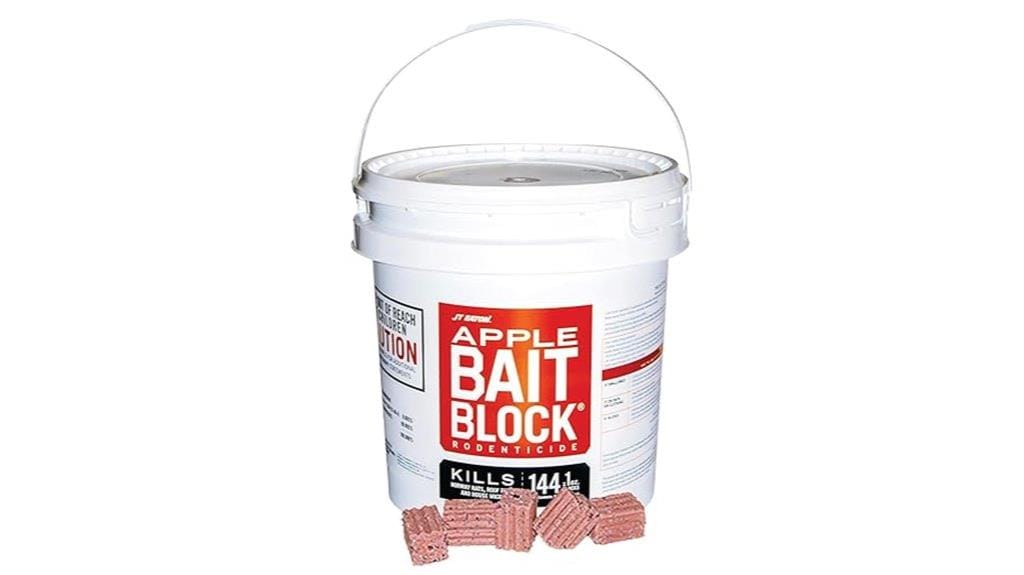apple flavored rodent bait