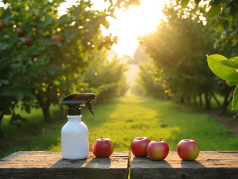 apple tree protection sprays