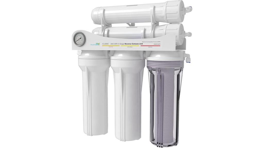 aquatic hydroponic water filter