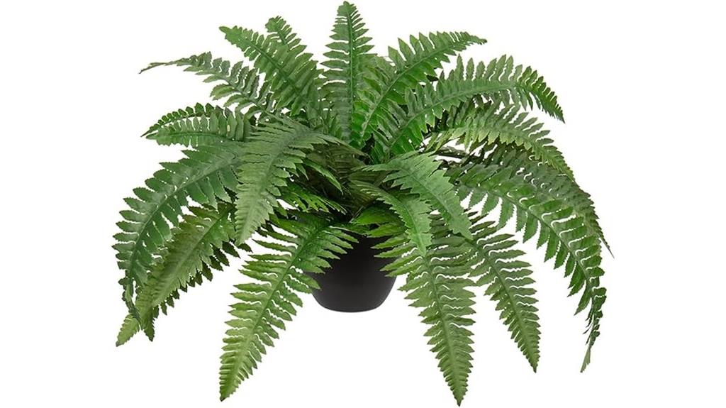 artificial 20 inch boston fern