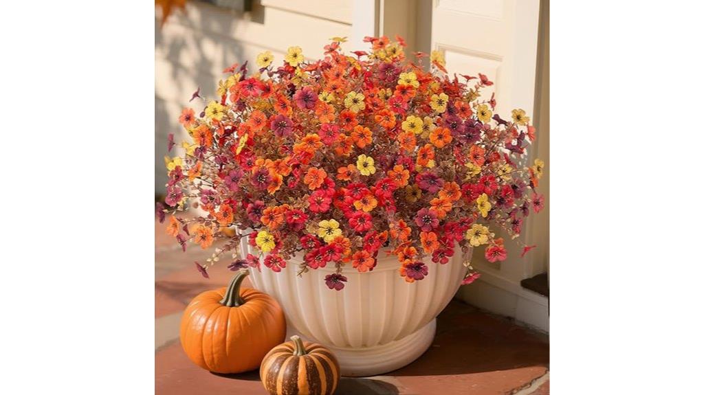 artificial fall daisy bundles