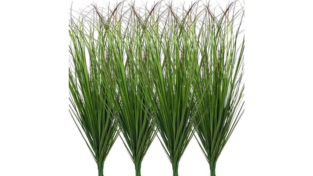 artificial grass decor set