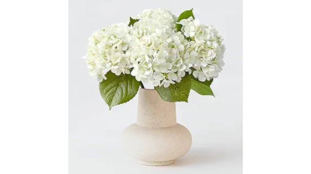 artificial hydrangea flower bouquet