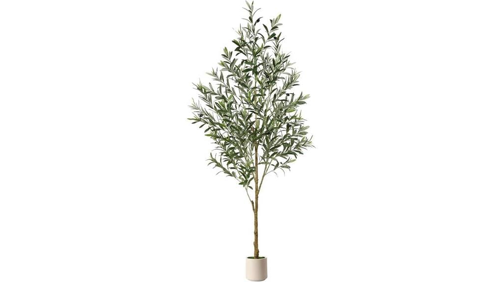 artificial olive tree decor