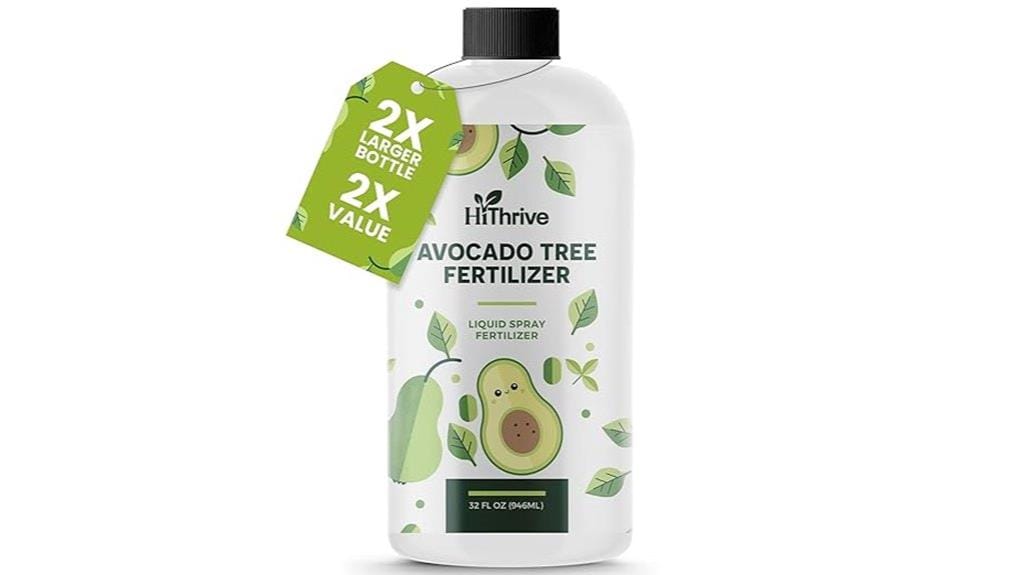 avocado fertilizer large quantity