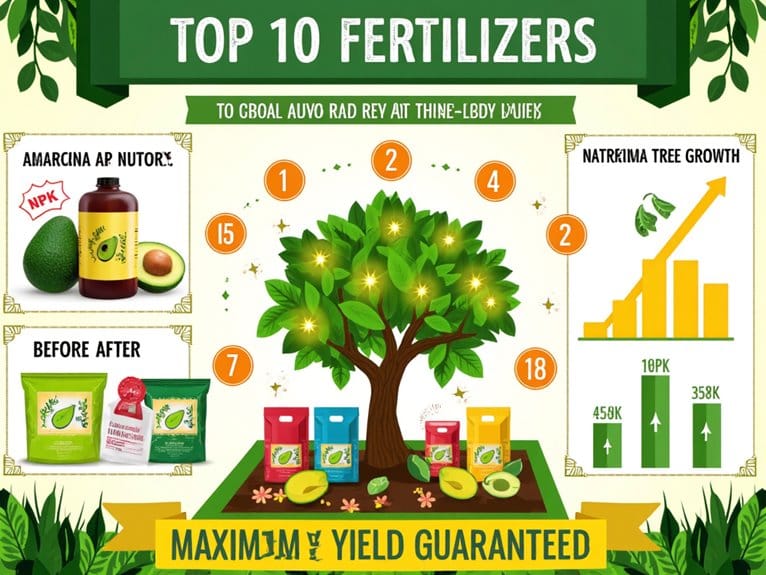 avocado tree fertilizer recommendations