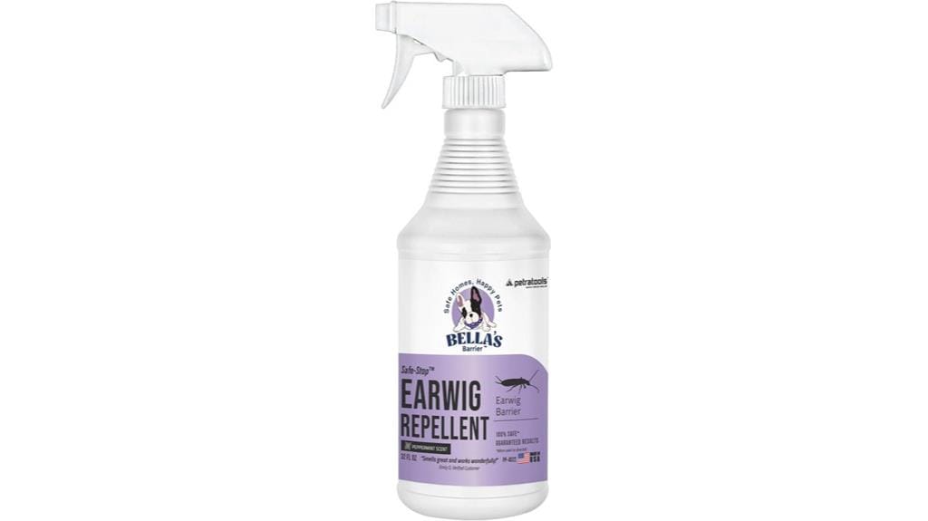 barrier earwig repellent spray