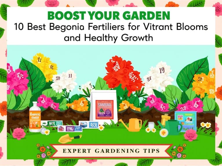 begonia fertilizers for growth
