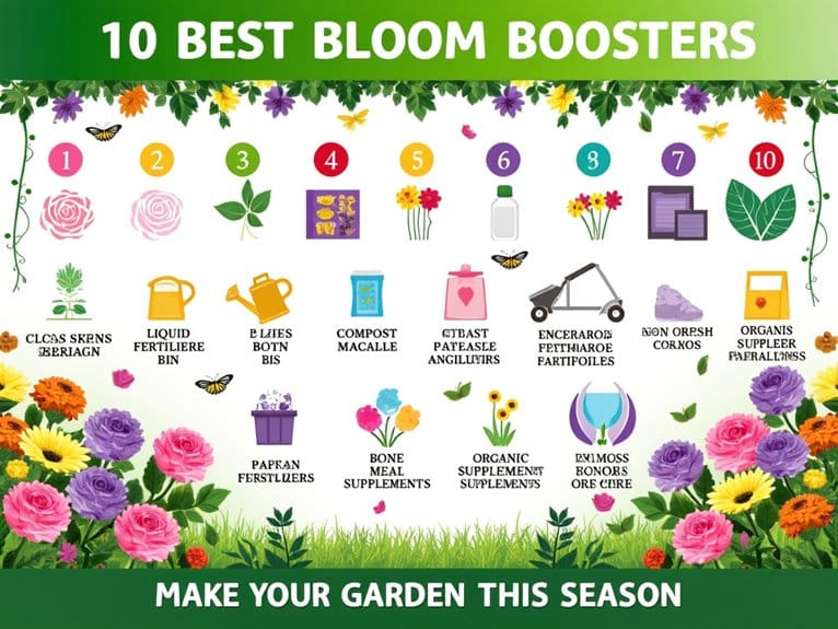 best bloom boosters for gardens