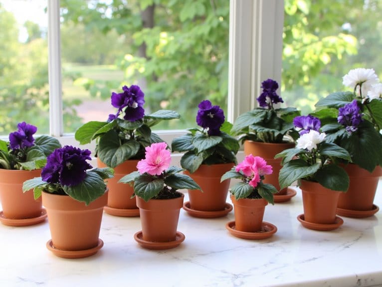 best pots for violets