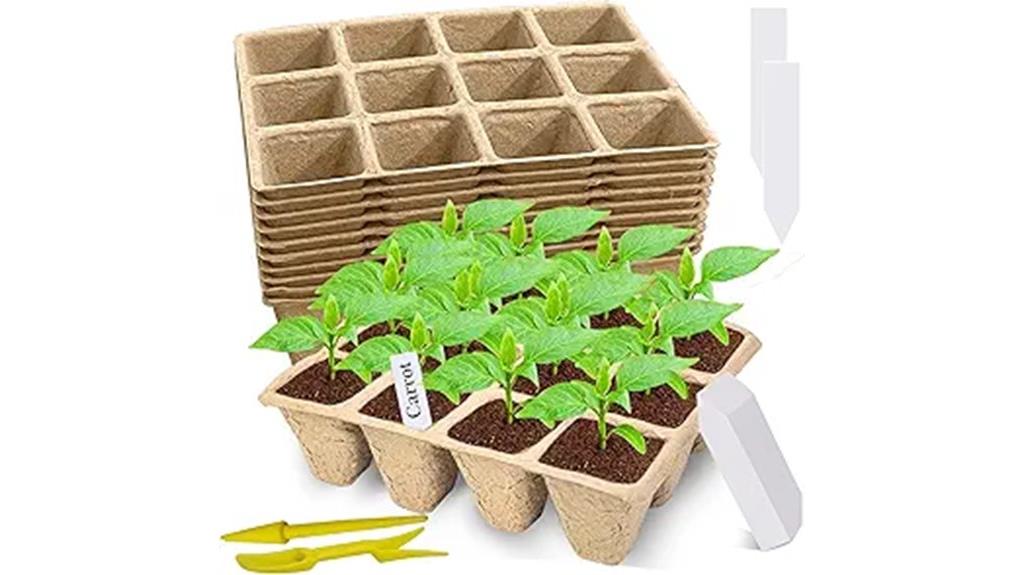 biodegradable seed starter trays