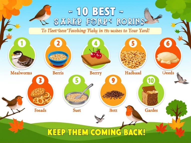 bird food for robins