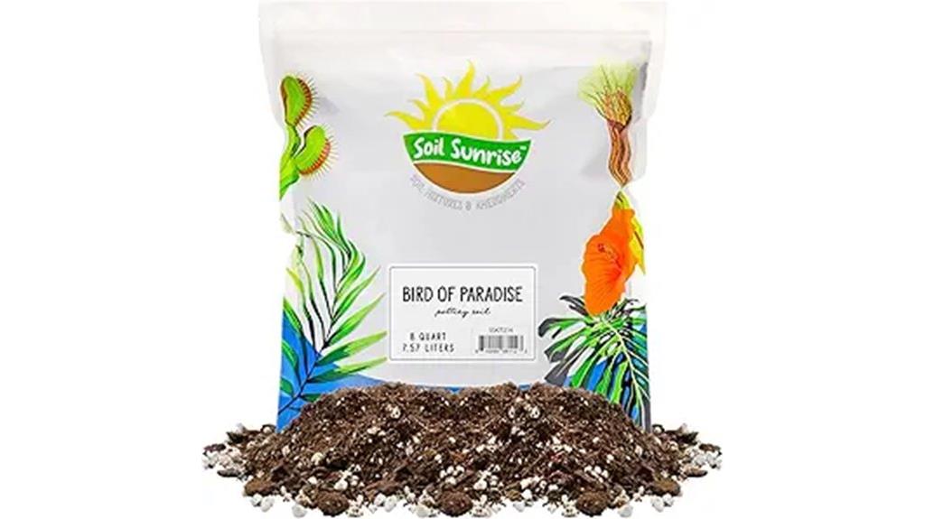 bird of paradise soil mix