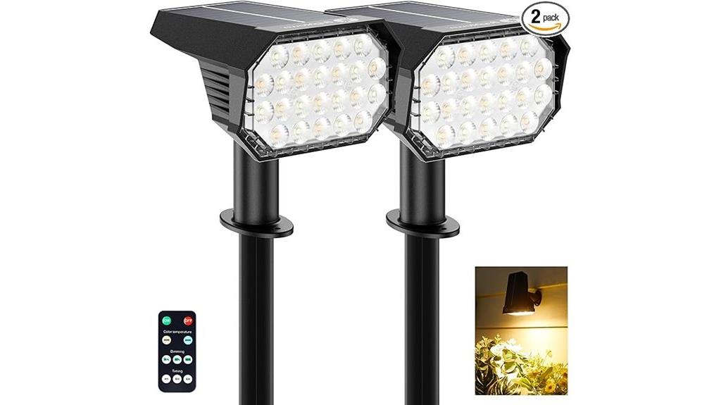 brightown waterproof solar lights