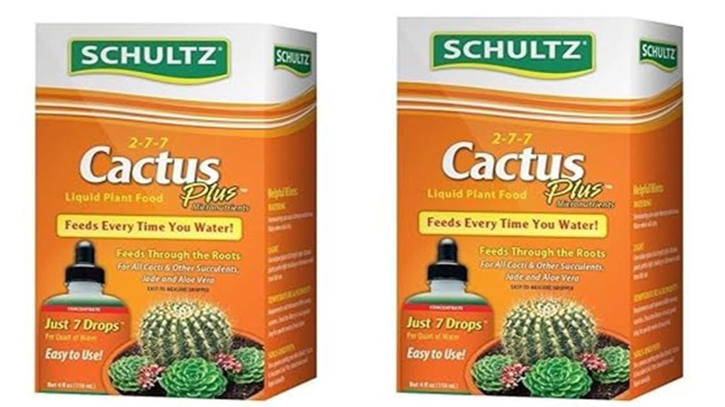 cactus plant food set