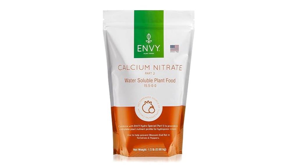 calcium nitrate fertilizer for vegetables