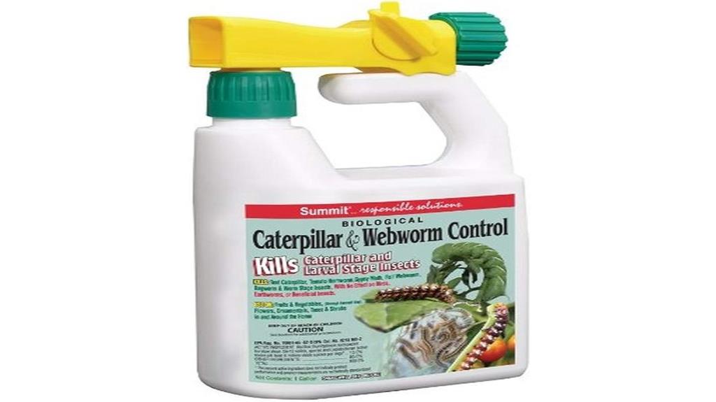 caterpillar and webworm control