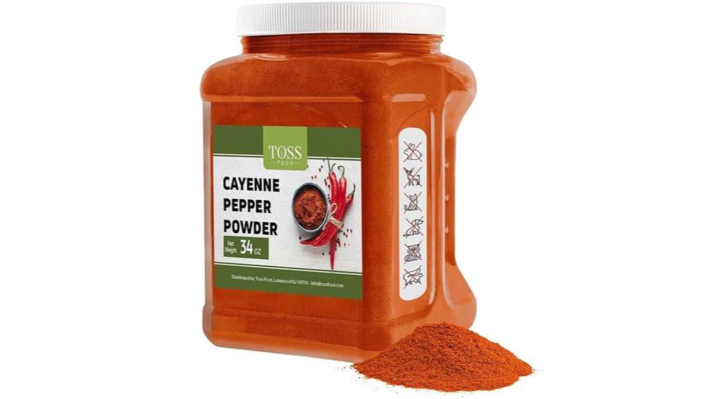 cayenne pepper bulk size