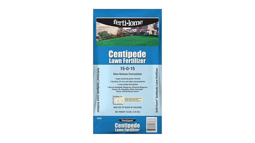 centipede lawn fertilizer 15 0 15
