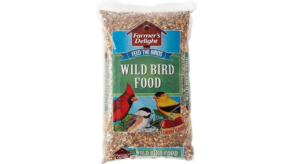 cherry flavored bird food