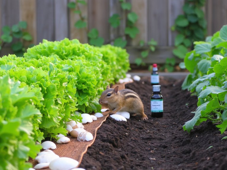 chipmunk garden protection methods