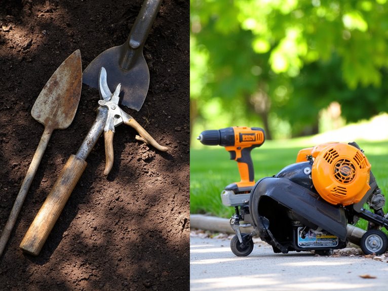choosing tools for gardening