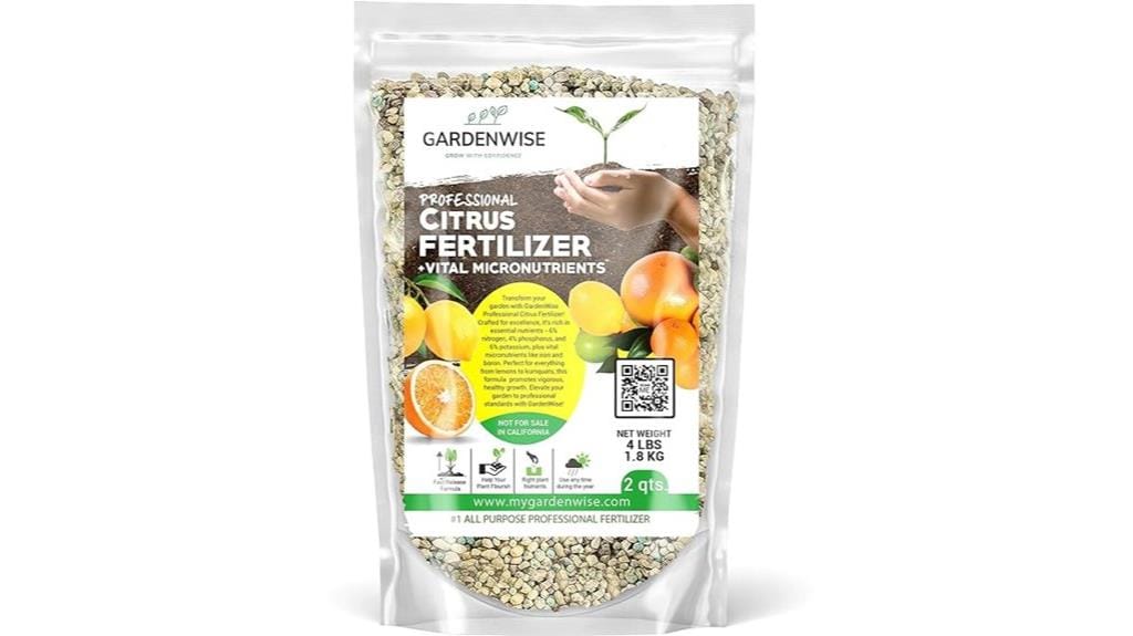 citrus fertilizer with micronutrients