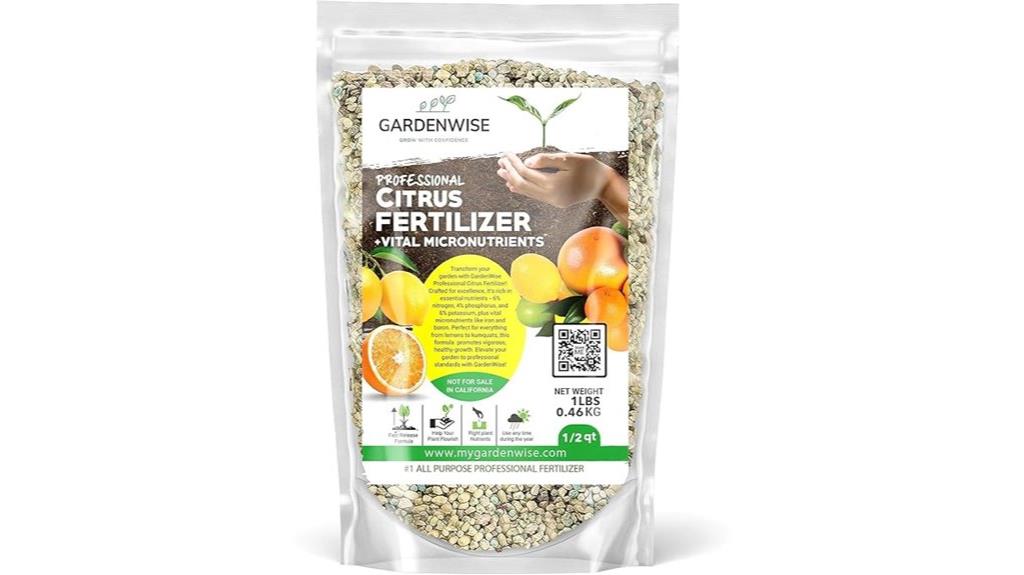 citrus fertilizer with micronutrients