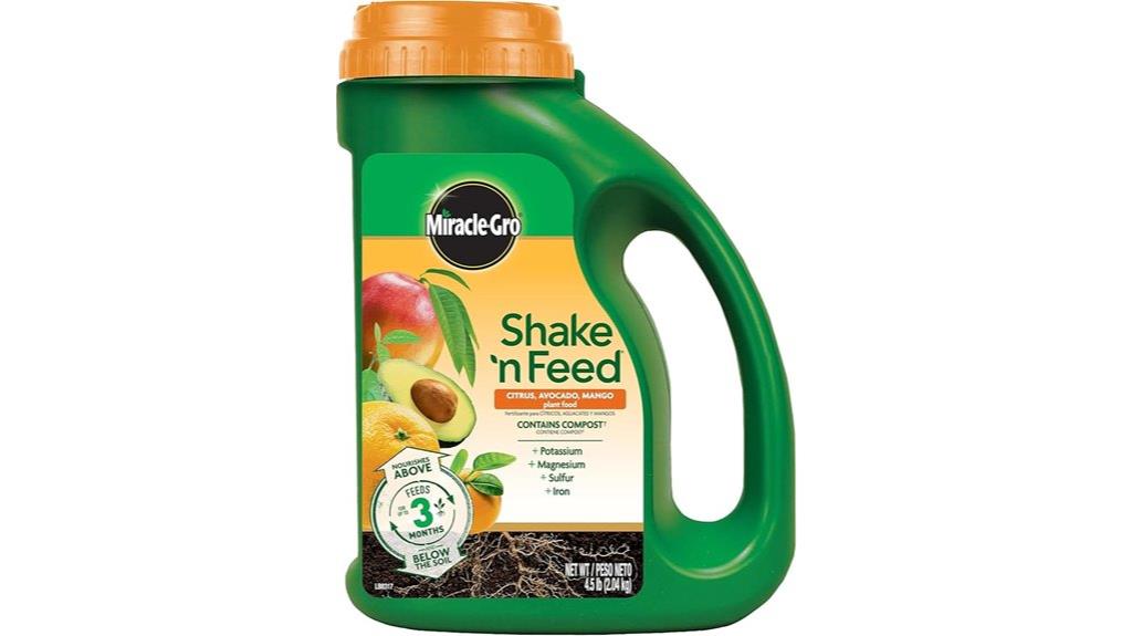 citrus plant food formula