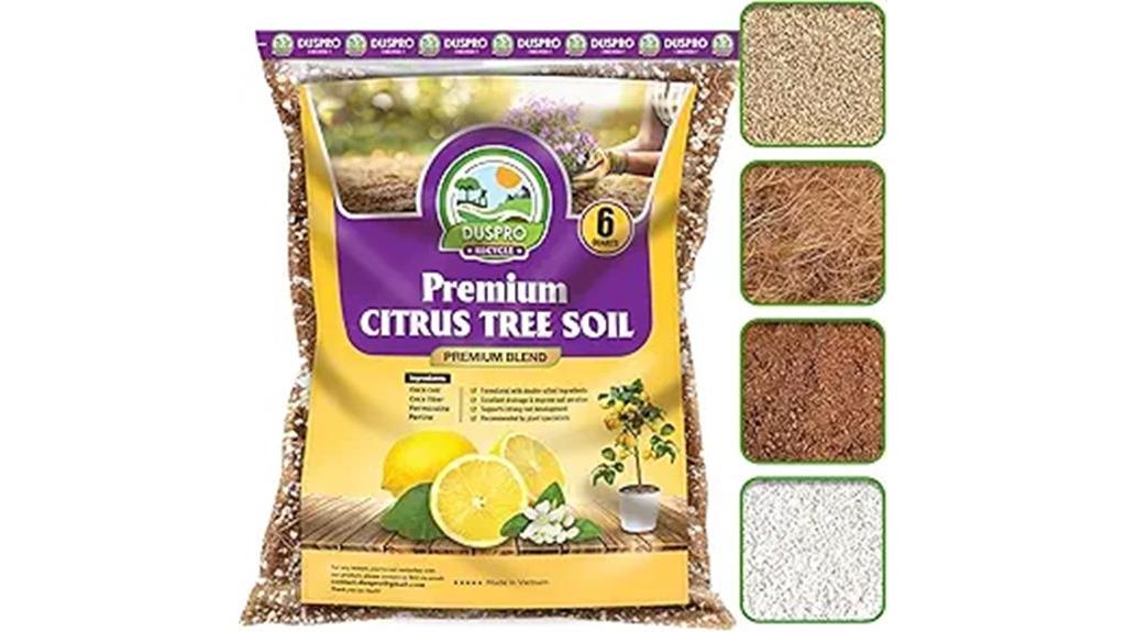 citrus potting soil mix