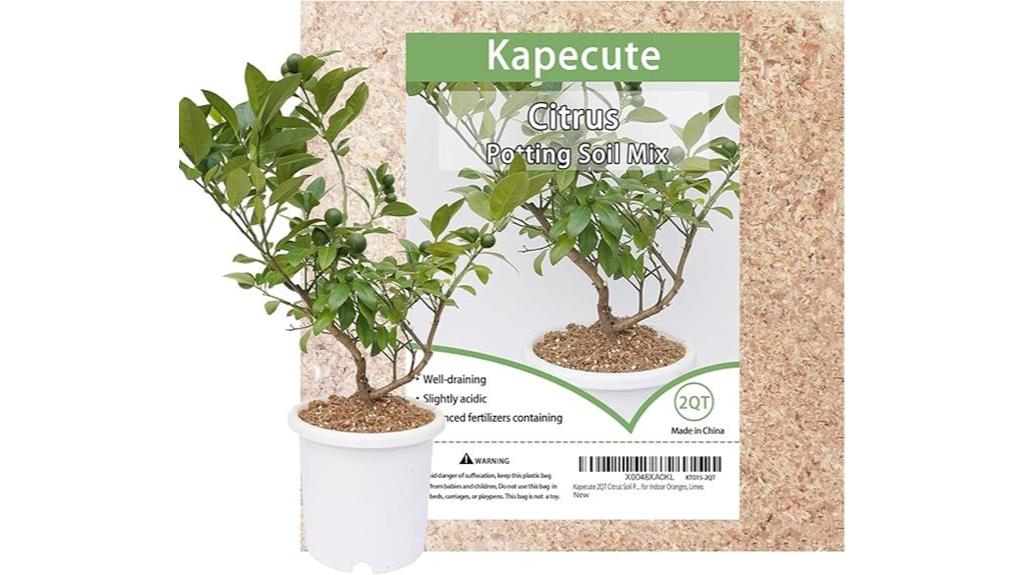 citrus soil for lemon trees