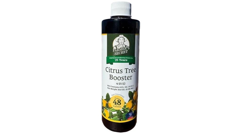 citrus tree fertilizer booster
