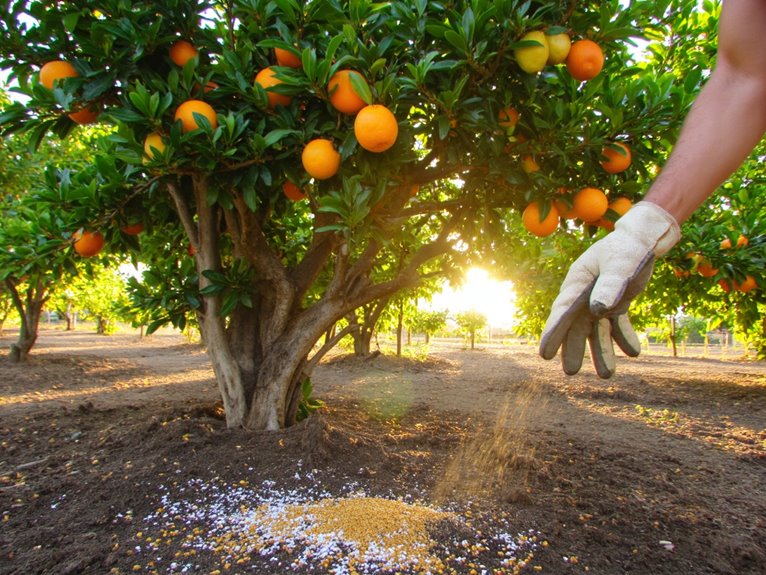 citrus tree fertilizer recommendations