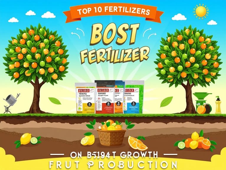citrus tree growth enhancers