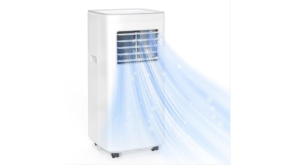compact cooling and dehumidifying unit