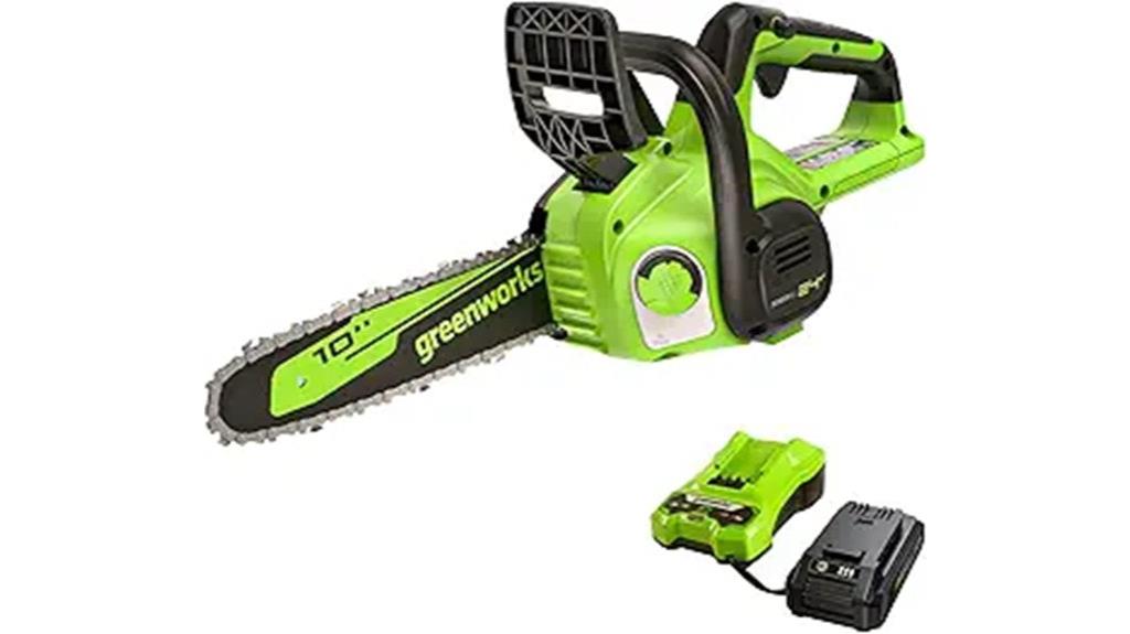 compact cordless chainsaw package